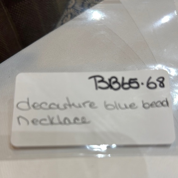 Decouture Purple and Black Beaded Statement Necklace - Picture 6 of 6